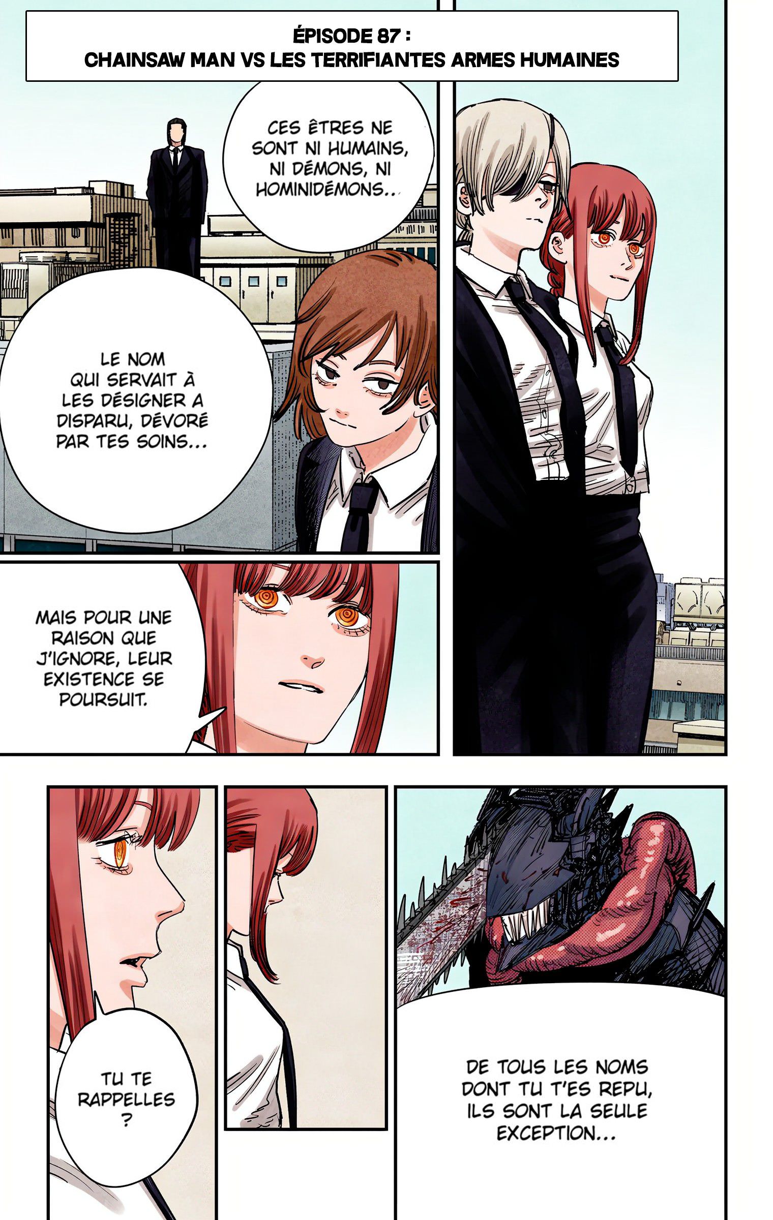 Chainsaw Man - Digital Colored Comics: Chapter 87 - Page 1